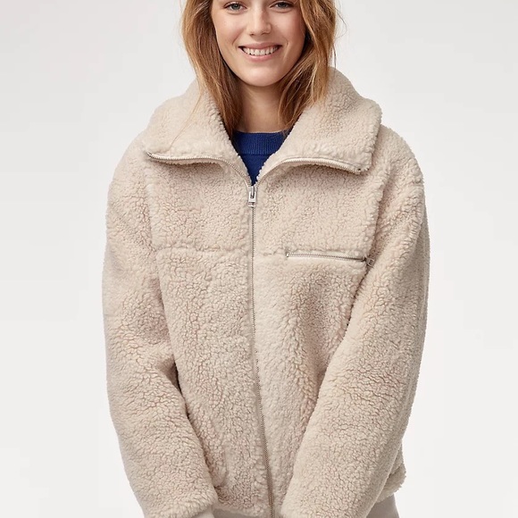 Aritzia Wilfred Free Teddy Jacket - Picture 8 of 8